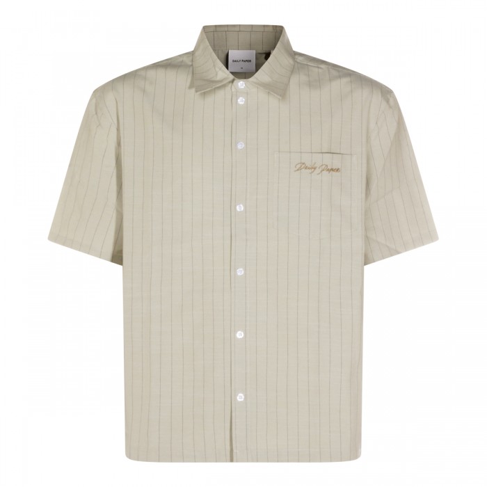 BEIGE COTTON SHIRT