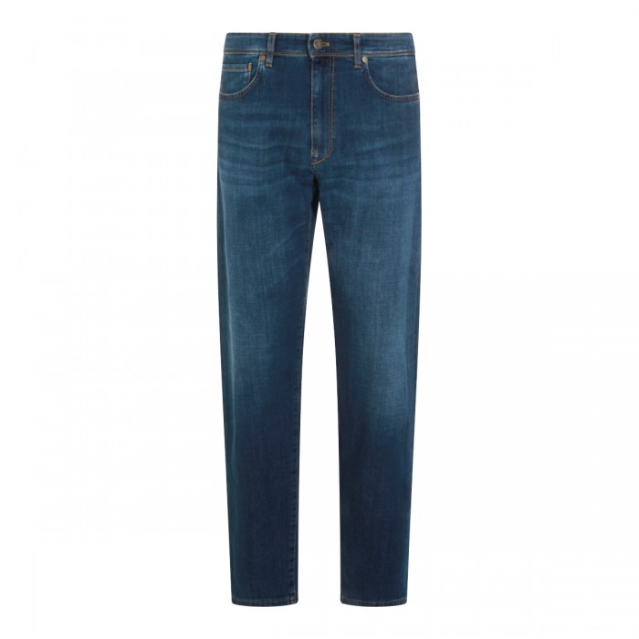 BLUE COTTON DENIM JEANS