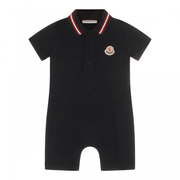 NAVY COTTON JUMPSUIT