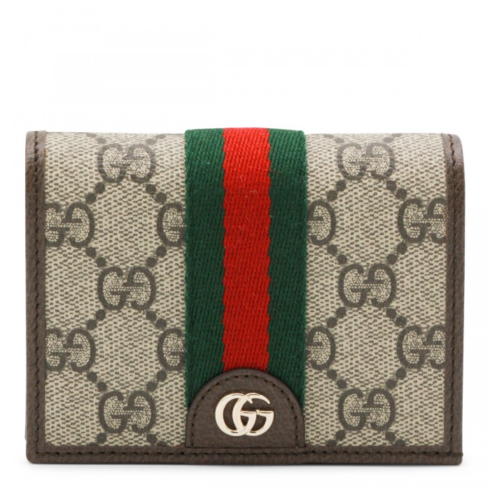 BEIGE LEATHER WALLET