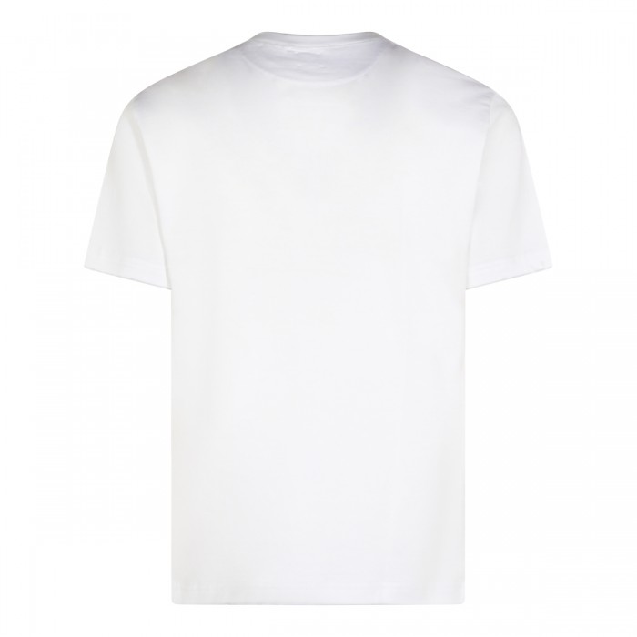 WHITE AND GREY COTTON T-SHIRT 2