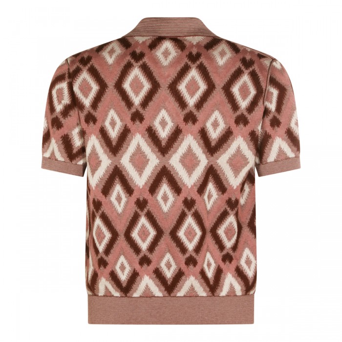 PINK SILK AND COTTON POLO... 2