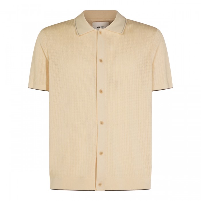 BEIGE COTTON SHIRT