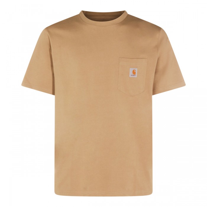 BEIGE COTTON T-SHIRT