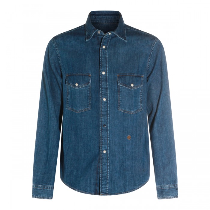 BLUE COTTON SHIRT