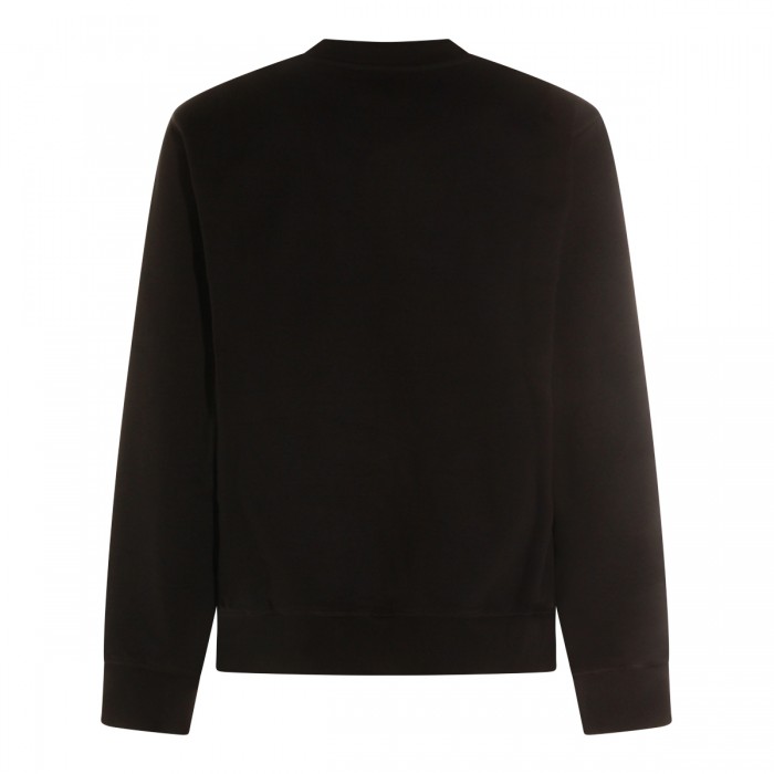 BLACK COTTON SWEATSHIRT 2