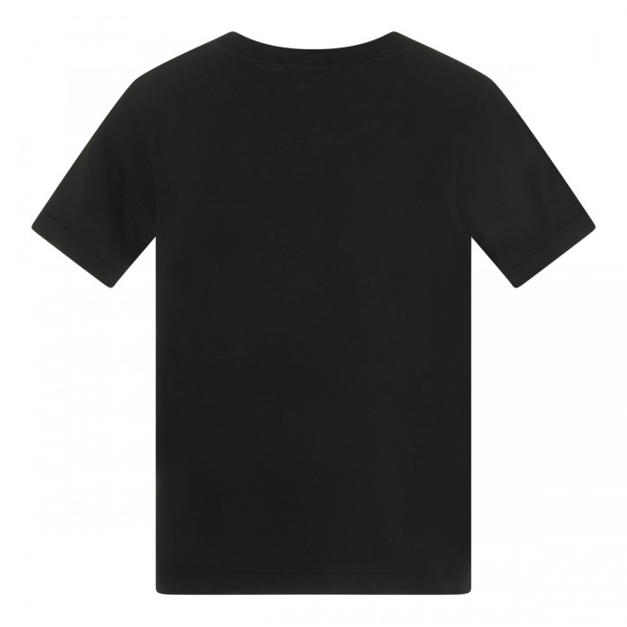 BLACK COTTON T-SHIRT 2