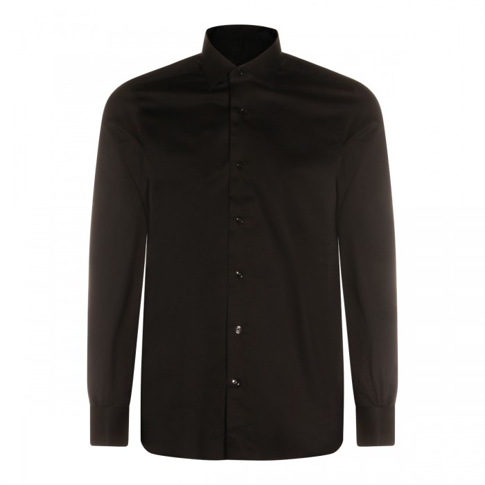 BLACK COTTON SHIRT