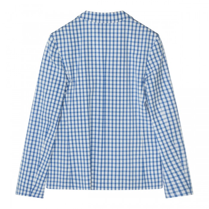 BLUE COTTON BLAZER 2