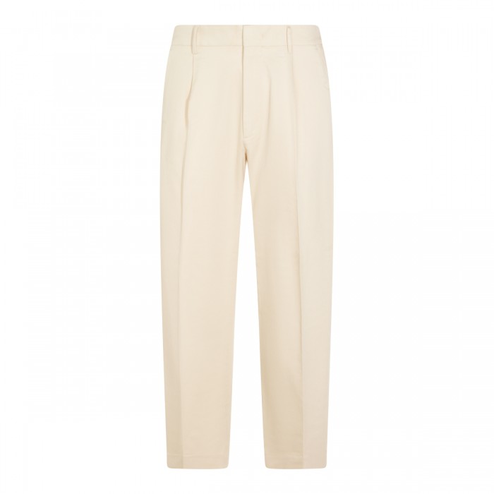 IVORY COTTON PANTS