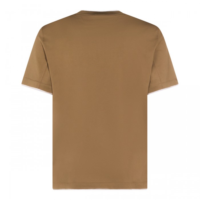 BROWN COTTON T-SHIRT 2
