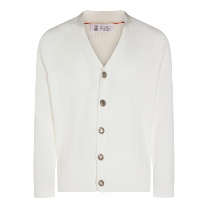 WHITE COTTON KNITWEAR