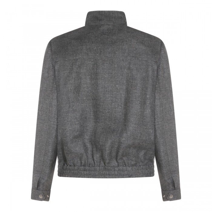 GREY CASUAL JACKET 2