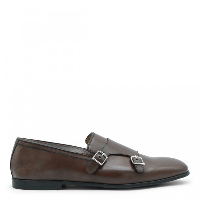 BROWN LEATHER LOAFERS