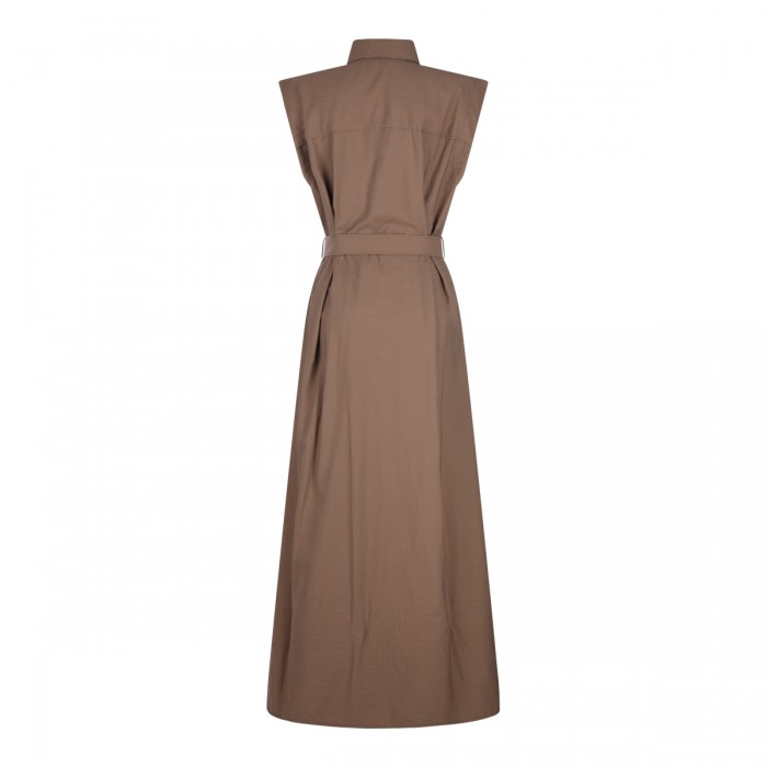 BROWN COTTON DRESS 2