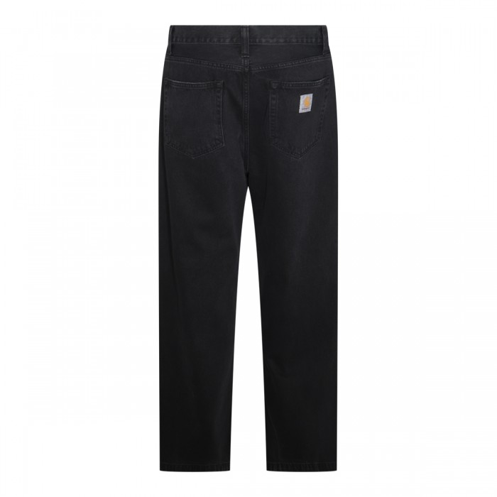 BLACK LANDON COTTON JEANS 2