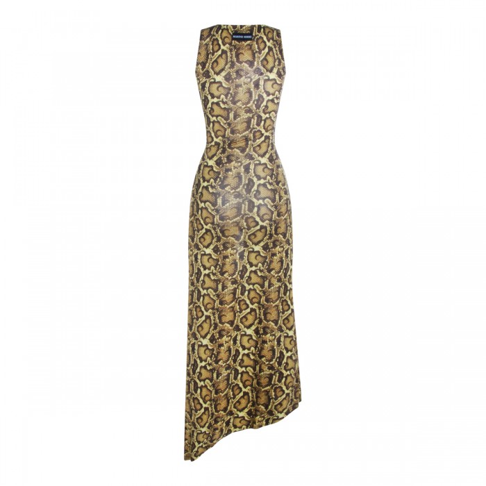 YELLOW VISCOSE DRESS 2