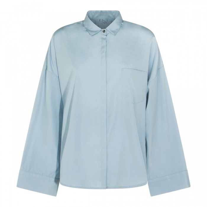 LIGHT BLUE COTTON SHIRT