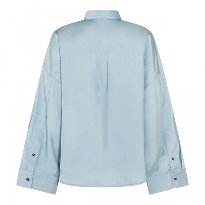 LIGHT BLUE COTTON SHIRT 2