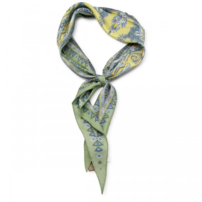 MULTICOLOR SILK SCARF