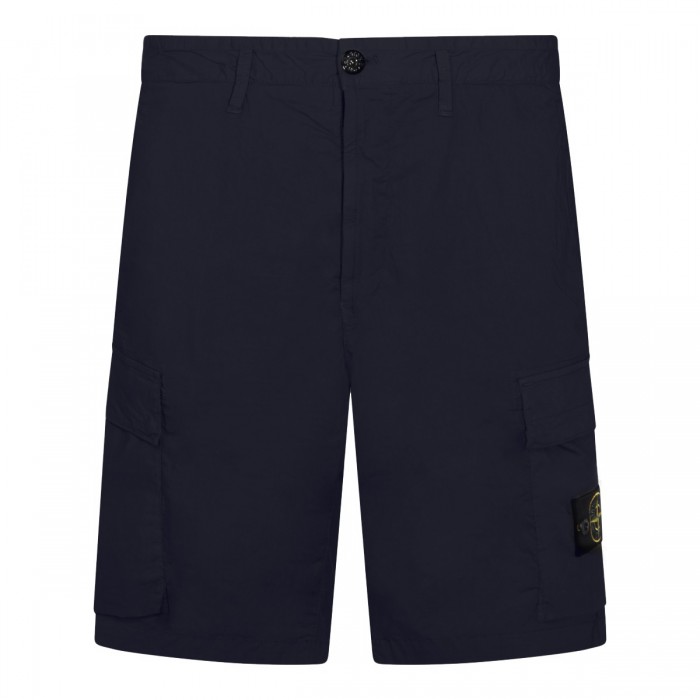NAVY COTTON SHORT