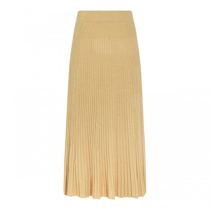 GOLD VISCOSE SKIRT 2