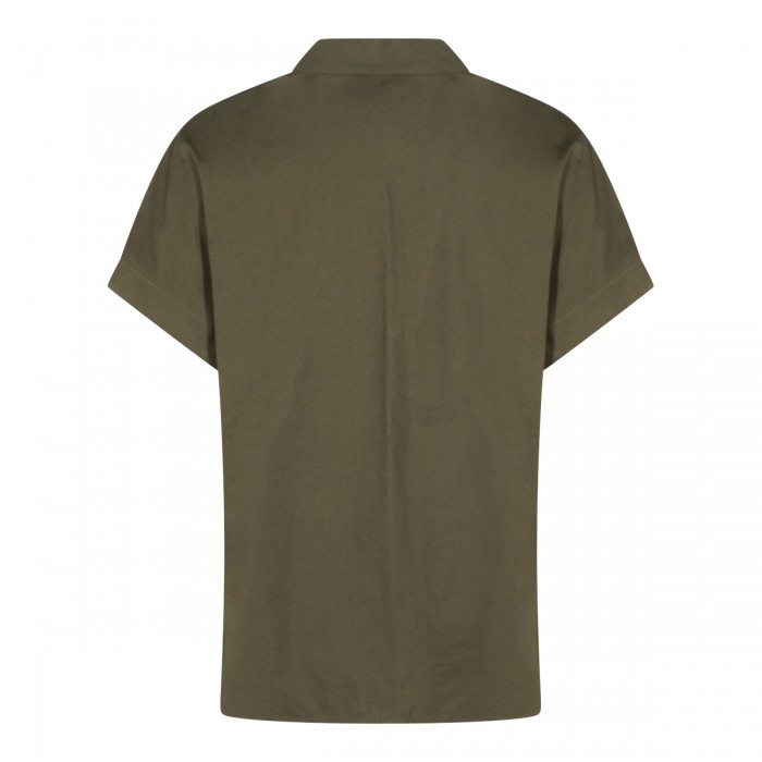 GREEN COTTON SHIRT 2