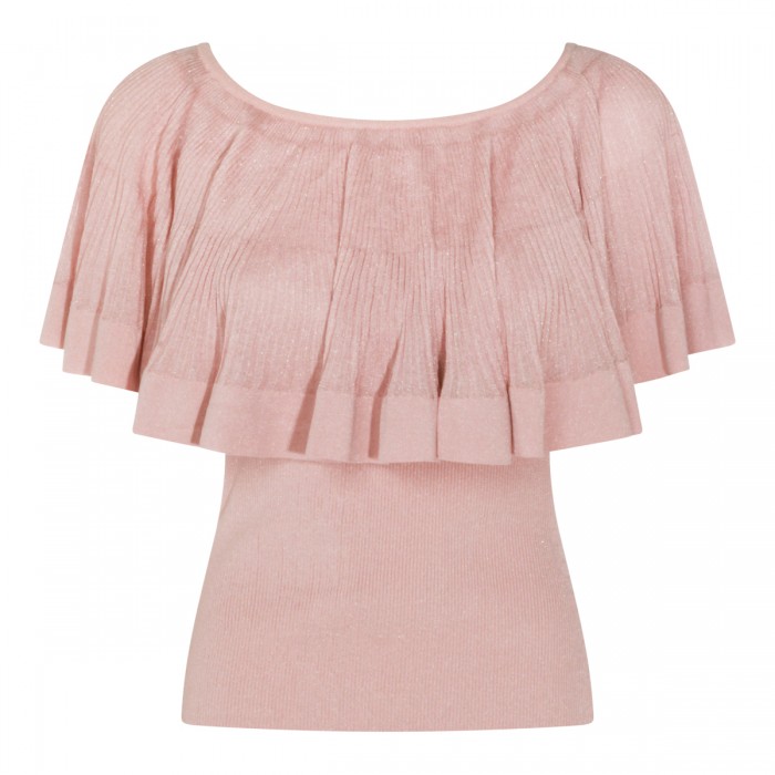 PINK VISCOSE TOP