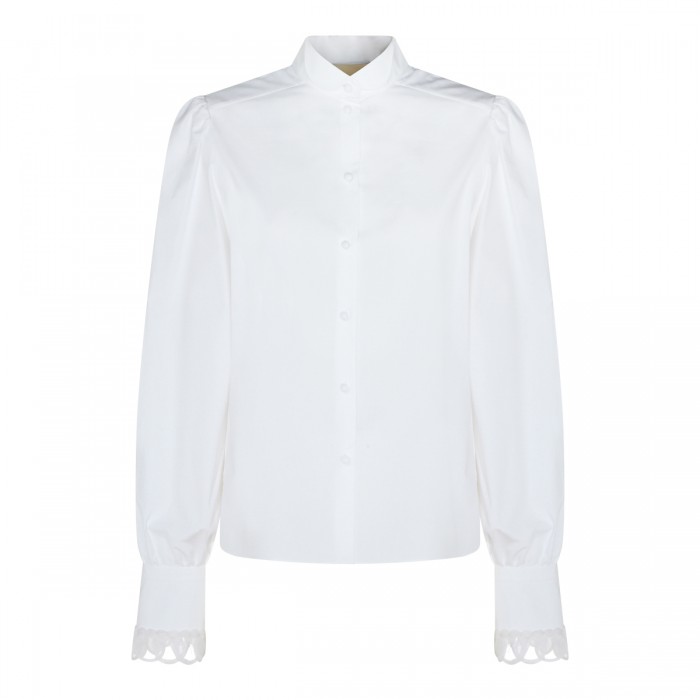 WHITE COTTON SHIRT