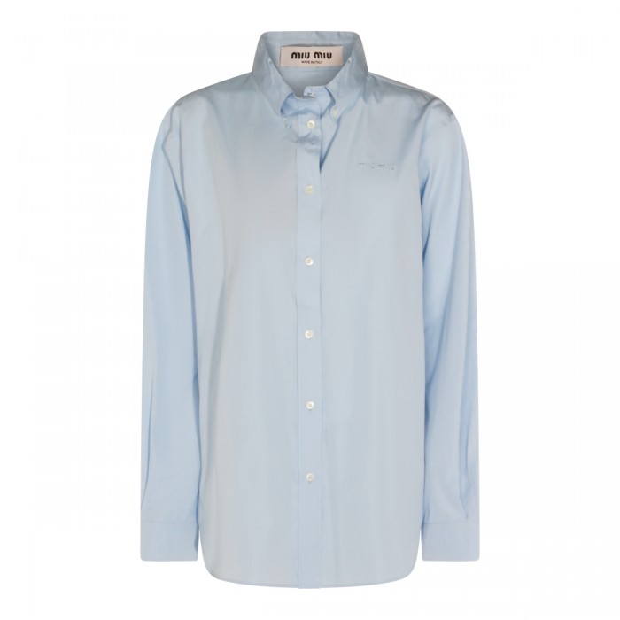 LIGHT BLUE COTTON SHIRT