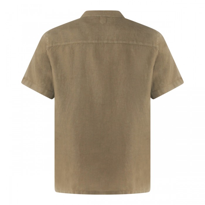 GREEN LINEN SHIRT 2
