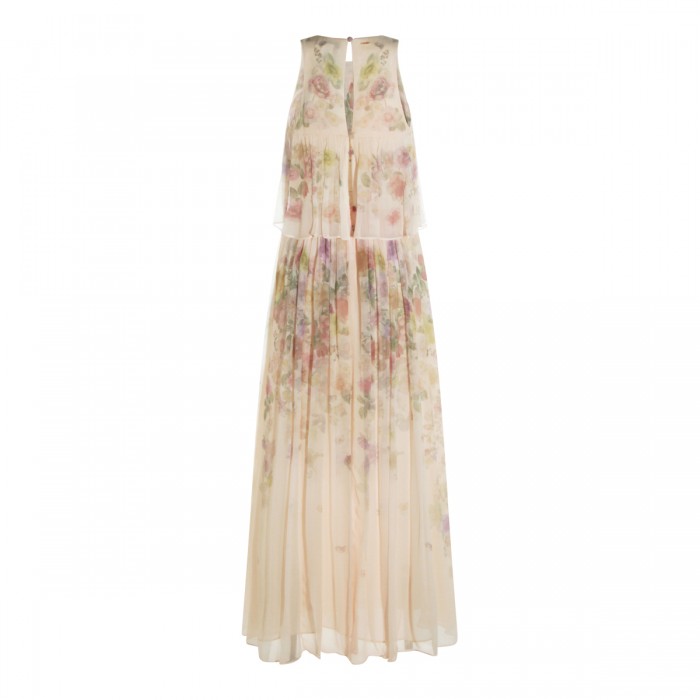 BEIGE VISCOSE DRESS 2