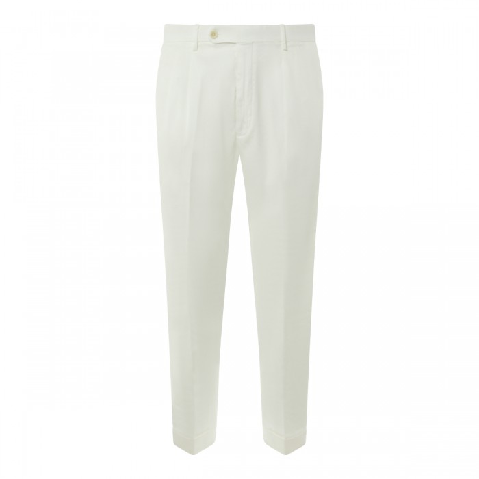 WHITE COTTON PANT