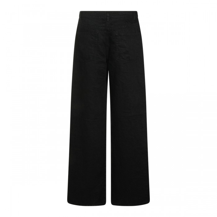 BLACK COTTON EGLITTA JEANS 2