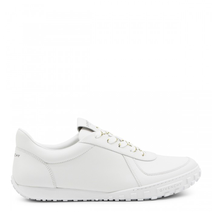 WHITE LEATHER SNEAKERS