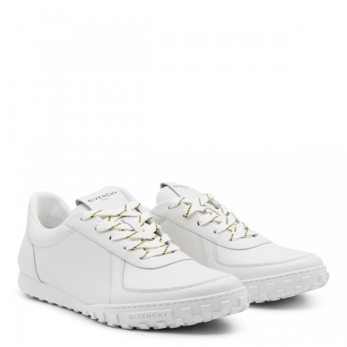 WHITE LEATHER SNEAKERS 2