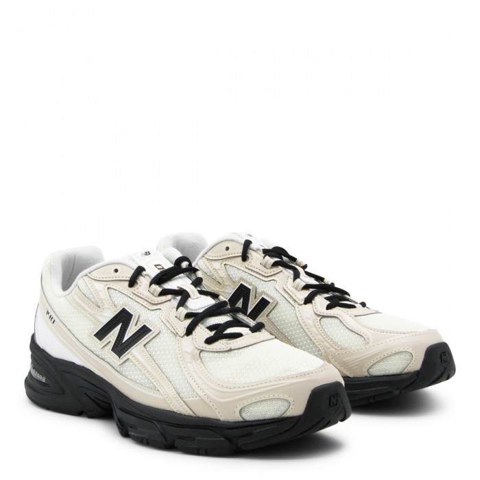 BEIGE AND BLACK 740 SNEAKERS 2