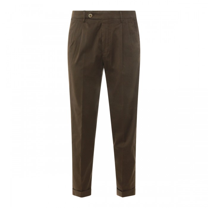 BROWN COTTON PANT
