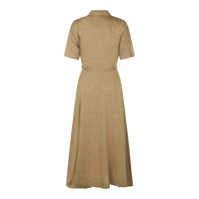 BEIGE LINEN DRESS 2