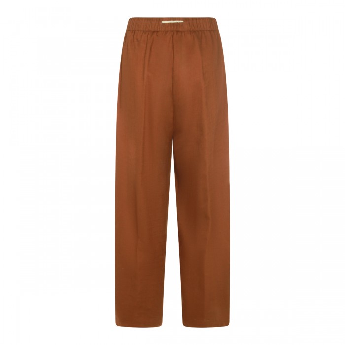 BROWN VISCOSE PANTS 2