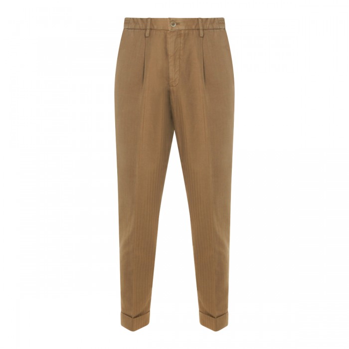 BEIGE COTTON PANTS