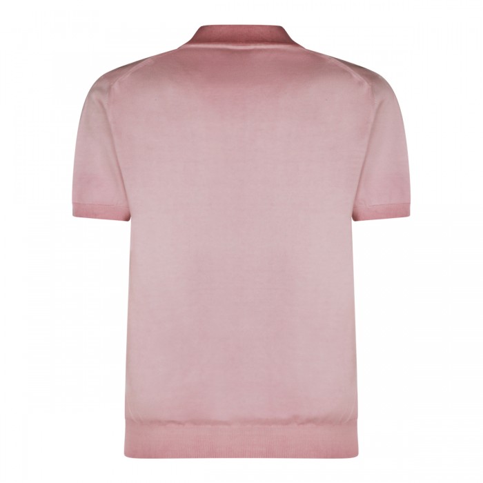 PINK COTTON POLO SHIRT 2