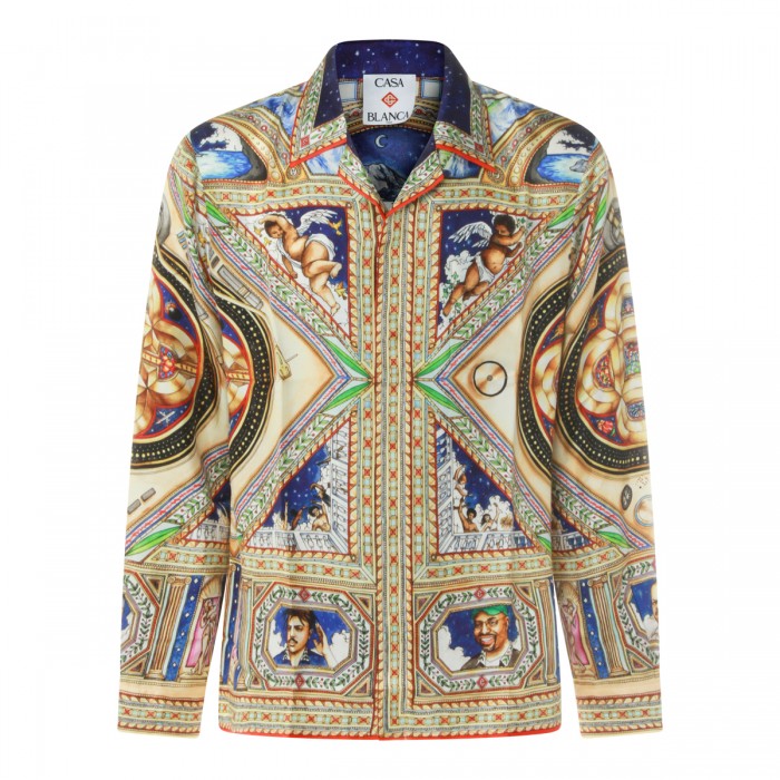 MULTICOLOR SILK SHIRT