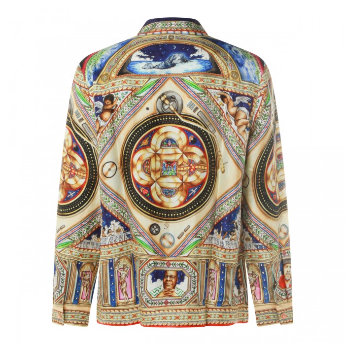 MULTICOLOR SILK SHIRT 2