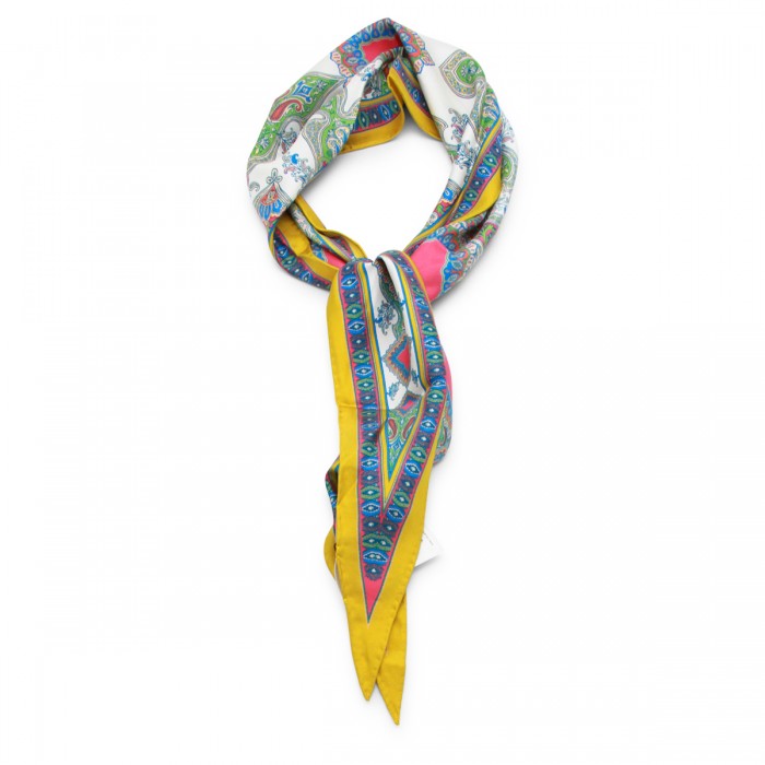 MULTICOLOR SILK SCARF
