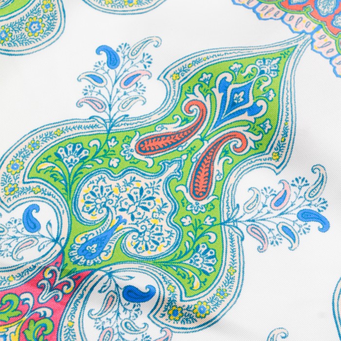 MULTICOLOR SILK SCARF 2