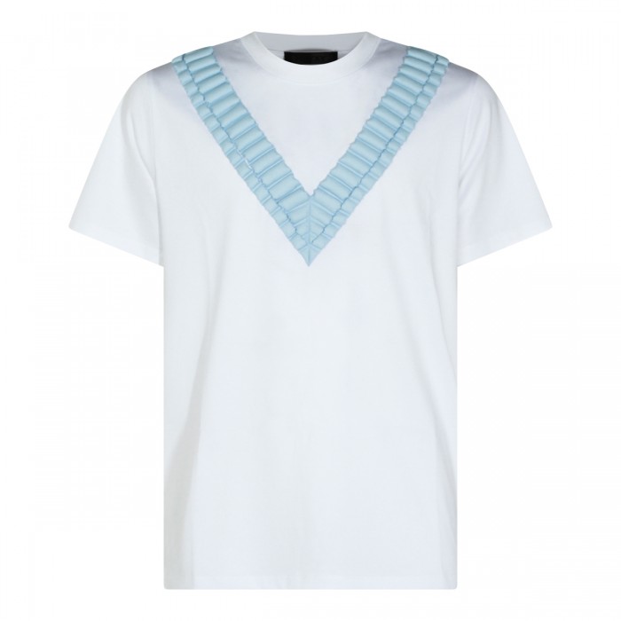 WHITE COTTON T-SHIRT
