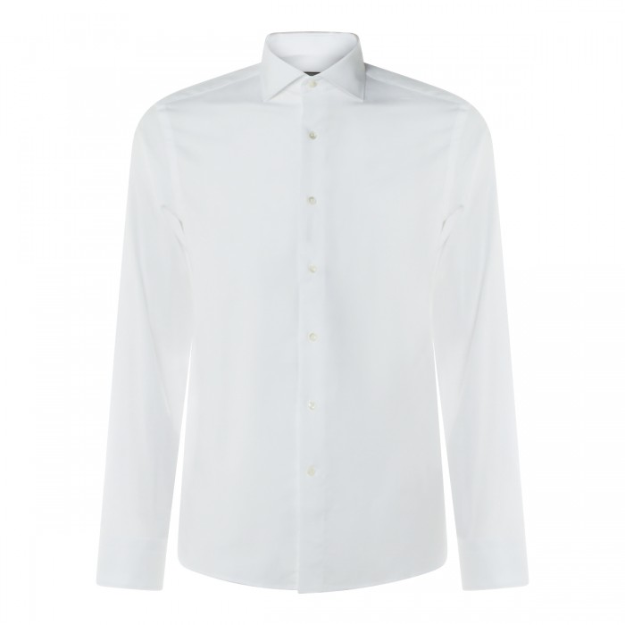 WHITE COTTON SHIRT
