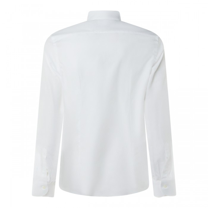 WHITE COTTON SHIRT 2