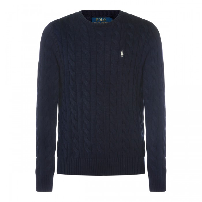 NAVY COTTON KNITWEAR